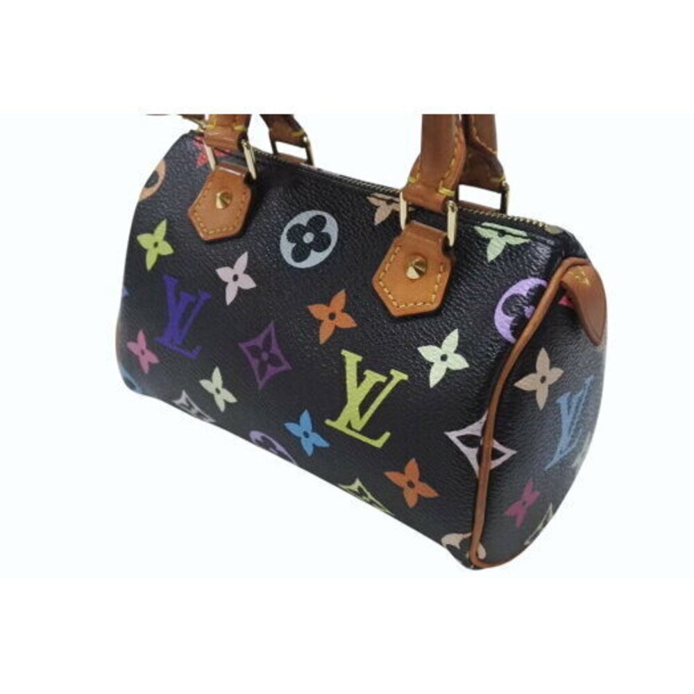 Louis Vuitton Speedy Handbag Multicolor by Takashi Murakami Black - Picture 5 of 8